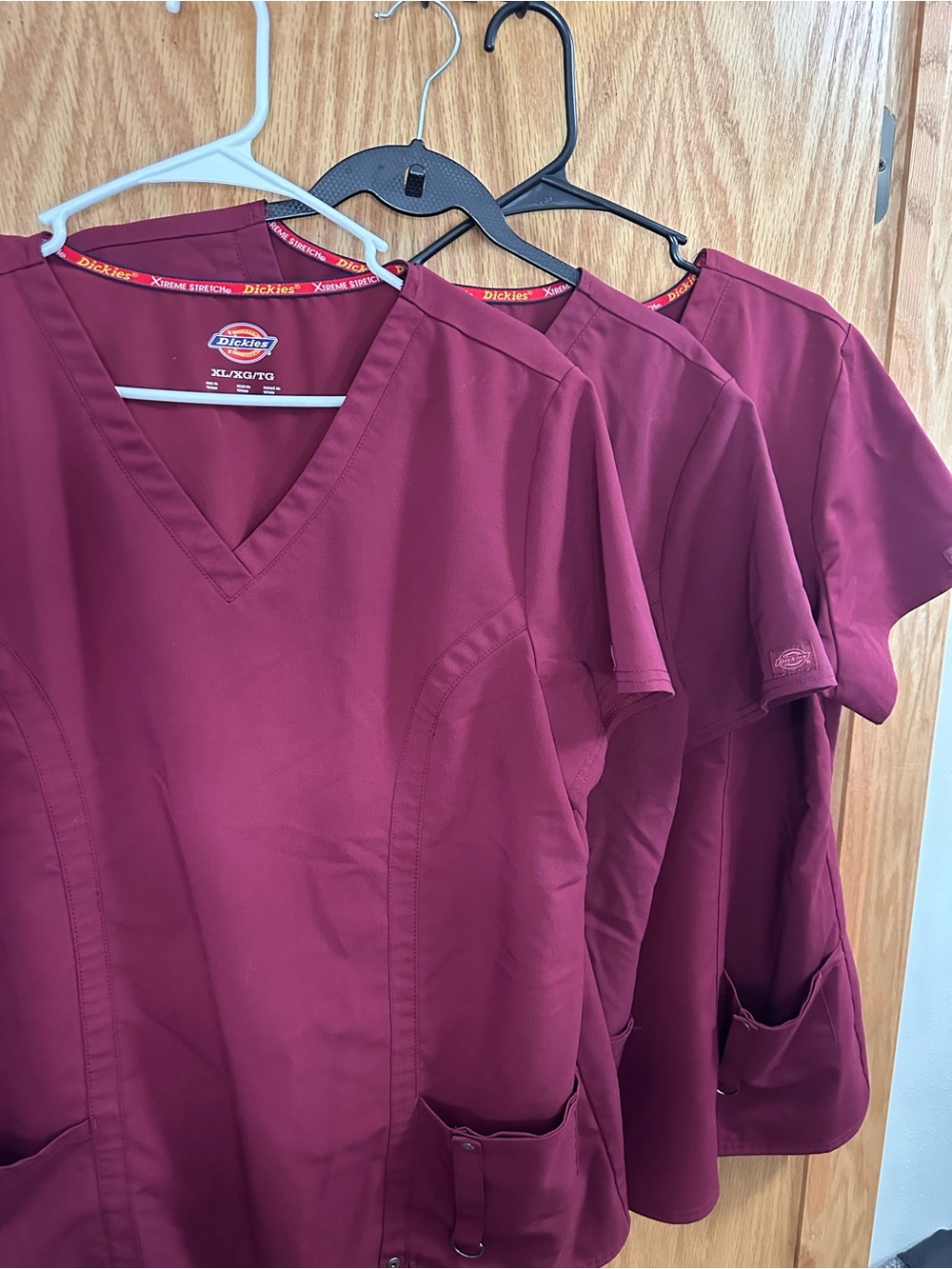 3 XL dickies scrub tops